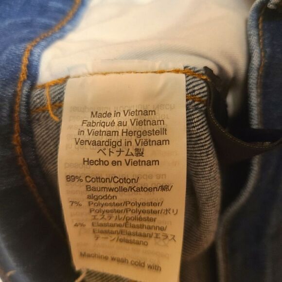 Madewell 10" High-Rise Skinny Jeans In Hanna Wash Size 27 - Picture 8 of 12